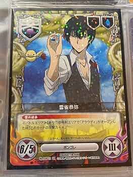 Amazon.co.jp: 家庭教師ヒットマンREBORN!CCG SR 雲雀恭弥 : ホビー